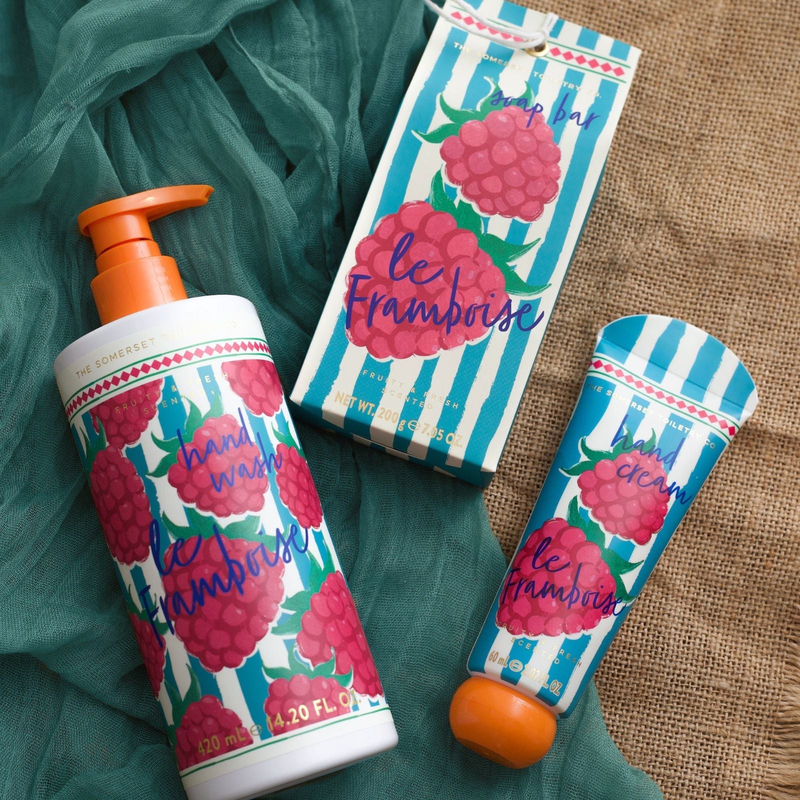 Fruity Stripes La Framboise Hand Wash 420ml