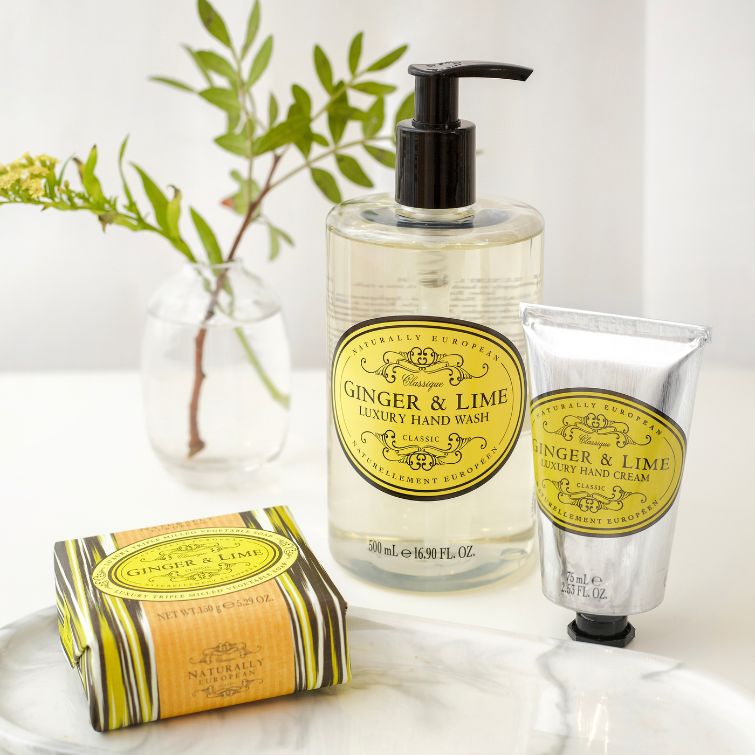 Naturally European Ginger & Lime Hand Wash 500ml