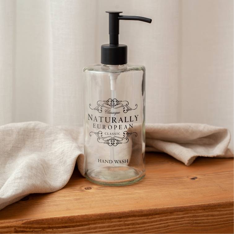 Naturally European Hand Wash Refill Rose Petal 750ml