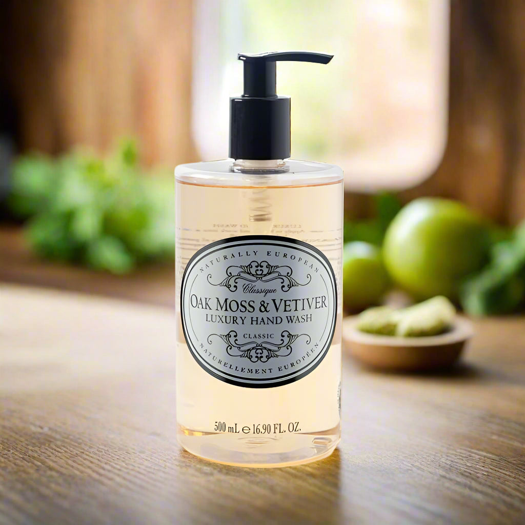 Naturally European Oak Moss and Vetiver Hand Wash 500ml