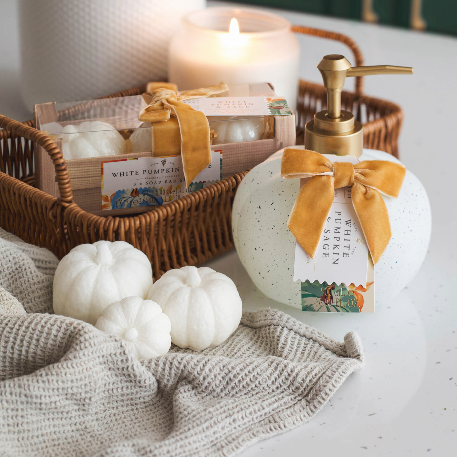 White Pumpkin and Sage 500ml Hand Wash