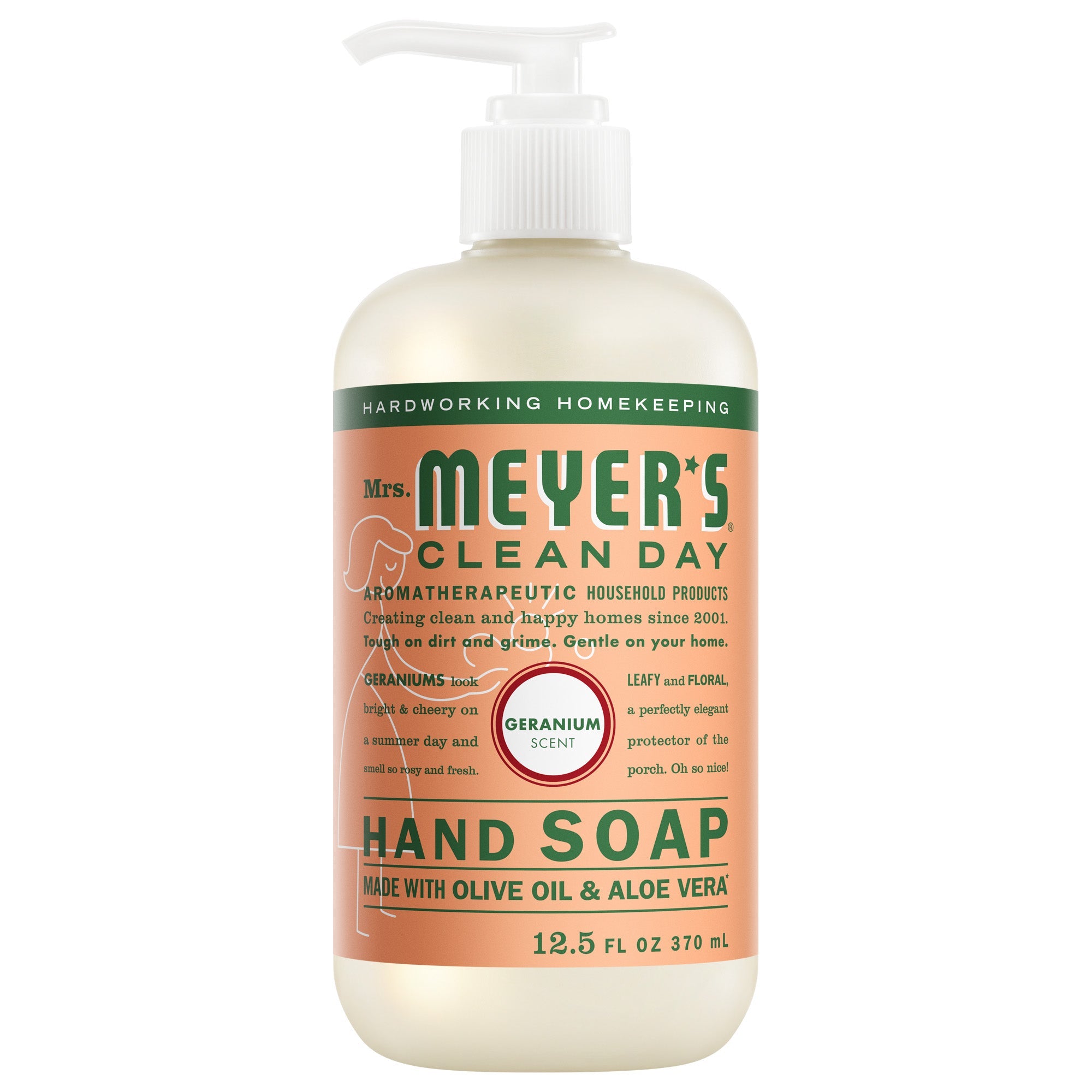 Geranium Liquid Hand Soap & Refill Set