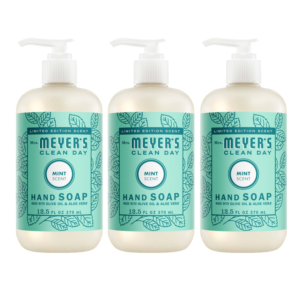 Mint Liquid Hand Soap 3-count Bundle